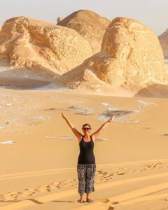 Have you ever heard of the White Desert in Egypt_ I wouldn_t blame you if you haven_t_ because I hadn_t either until I visited__🏜️🏜️_White Desert(