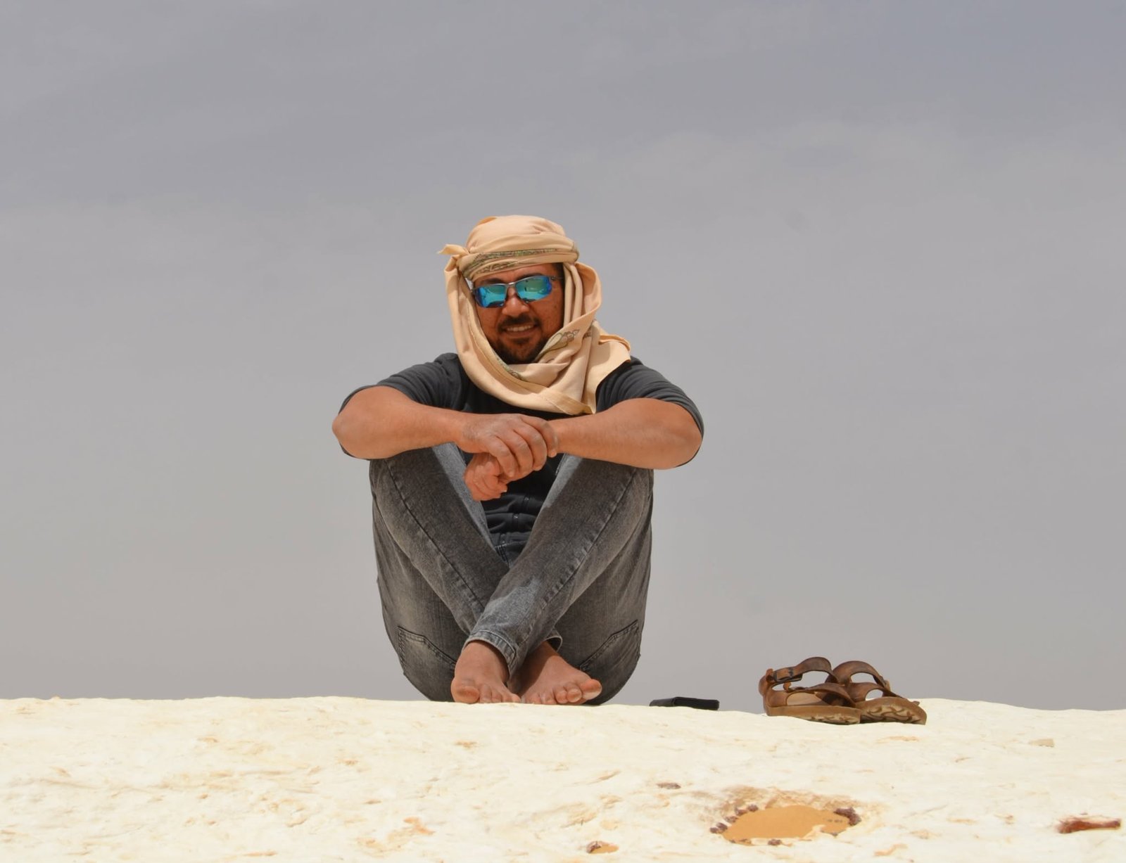 Professional desert tour guide at Sahara Desert Tours Egypt